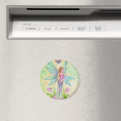 Lente Vlinder Fee Fantasie Kunst Magneet (Insitu (Vaatwasser))