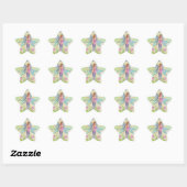 Lente Vlinder Fee Fantasie Kunst Ster Sticker (Vel)