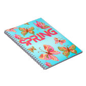 lente vlinder notitieboek (Rechterzijde)