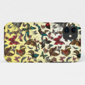 Lente Vlinder Patroon Case-Mate iPhone Case (Achterkant (horizontaal))