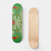 Lente Vlinder Skateboard (Voorkant)