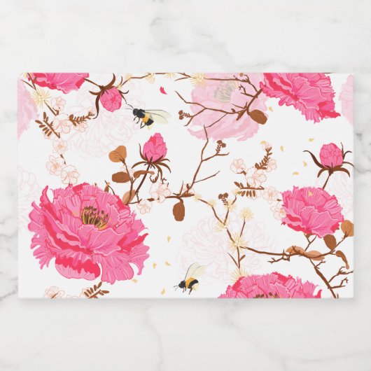 lente voedselcontainer etiket (Enkel label)