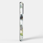 Lente Vogel Kersenbloesem Bloemige Waterverf Case-Mate iPhone Case (Achterkant / Rechts)
