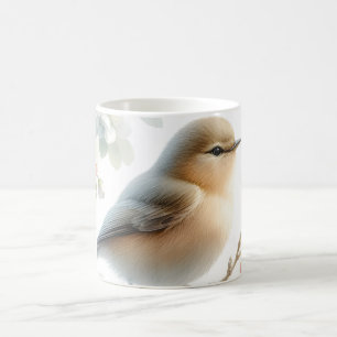 Lente Vogel Kersenbloesem Waterverf Koffiemok