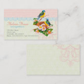  lente-vogelpest en nesten visitekaartje (Voorkant / Achterkant)