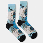 LENTE VOGELS / ART DECO MODE KOSTUUMONTWERPER SOKKEN (Rechts)