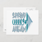 Lente vóór 5 briefkaart (Voorkant / Achterkant)