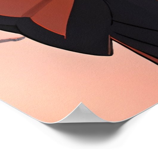 Lente vóór de regen komt poster (Hoek)