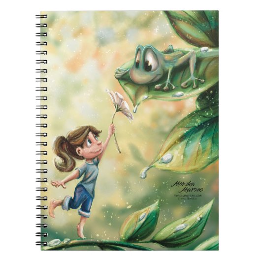 Lente voor Kinderen Notitieboek (Voorkant)
