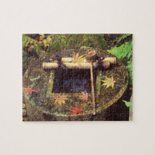Lente voor Theeceremonie, Ryanji Tempel, Kyoto, Legpuzzel