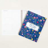 Lente voor Wildbloemen Bloemmotief Helder Blauw Planner (Display)