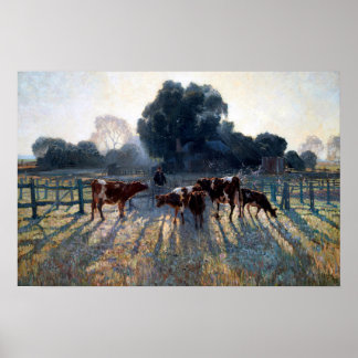 Lente Vorst Elioth Gruner 1919 Australische Kunst Poster