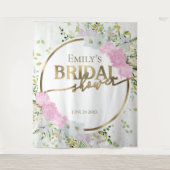 Lente Vrijgezellenfeest Achtergrond Foto Prop Wild Wandkleed (Voorkant)