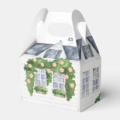 lente | Vrolijk Pasen | Huis Bedankdoosjes (Achterkant)