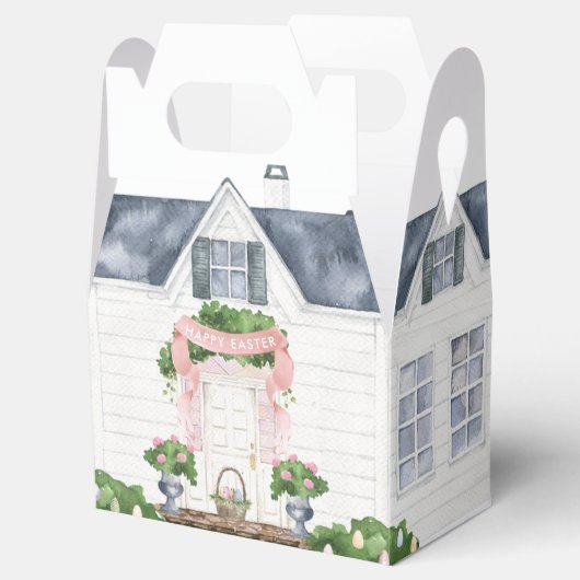 lente | Vrolijk Pasen | Huis Bedankdoosjes (Geopend)