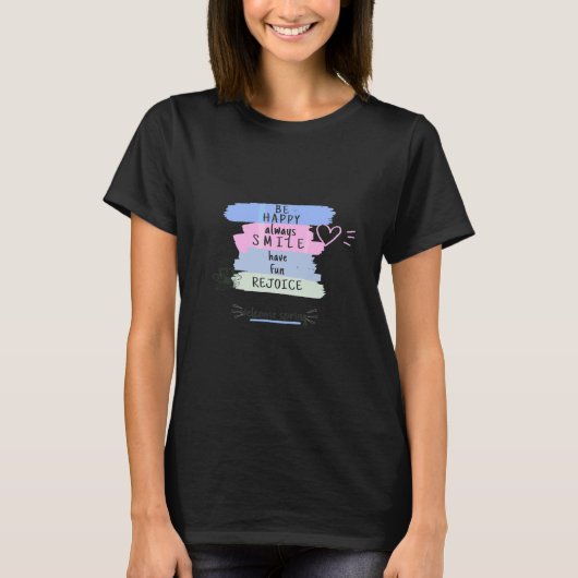 Lente Vrolijk T-shirt (Voorkant)