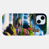 Lente Waterval 1 Case-Mate iPhone Case (Achterkant (horizontaal))