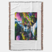 Lente Waterval 1 Deken (Voorkant Verticaal)