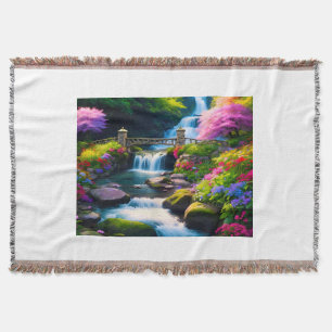 Lente Waterval 1 Deken