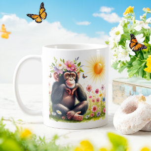 Lente Waterverf Chimpansee - Kind Mok