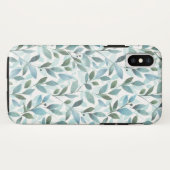 Lente. Waterverf floreel patroon Case-Mate iPhone Case (Achterkant (horizontaal))