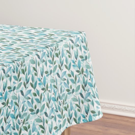 Lente. Waterverf floreel patroon Tafelkleed (Voorbeeld)