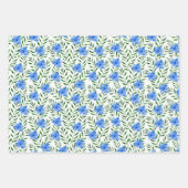 Lente Waterverf Flowers Inpakpapier Vel (Voorkant)