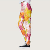 Lente Waterverf Flowers Leggings (Links)