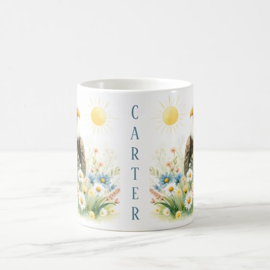 Lente Waterverf Kale Adelaar - Kind Mok (Center)