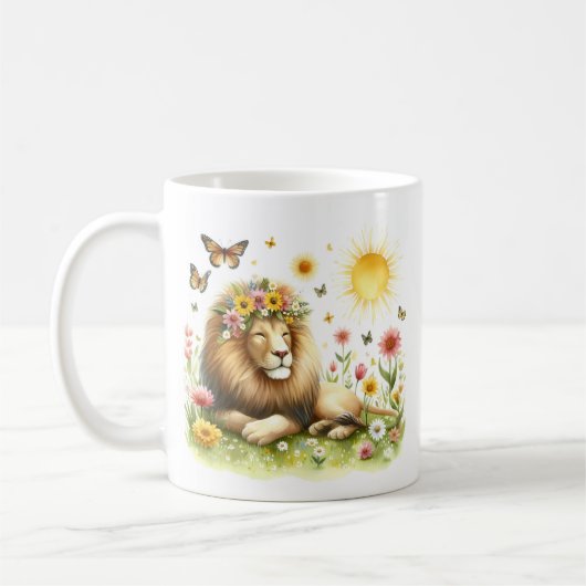 Lente Waterverf Leeuw - Kind Mok (Links)