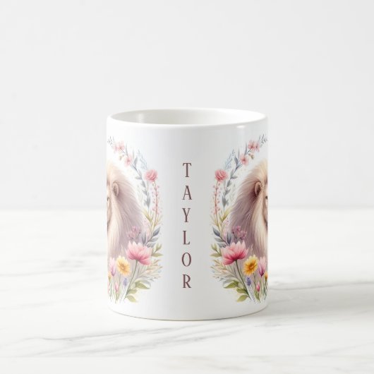 Lente Waterverf Leeuw - Kind Mok (Center)