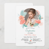 Lente Waterverf Lijst Bevestiging Uitnodiging (Voorkant / Achterkant)