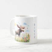 Lente Waterverf Moose - Kind Mok (Voorkant links)