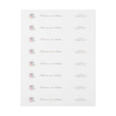 Lente Waterverf Succulenten Bruiloft (Vel)