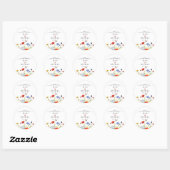 Lente Weide Bloemen Sticker (Vel)