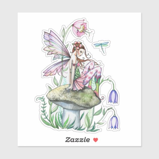 Lente Welkom Bloem Fairy Fantasy Kunst Sticker (Vel)