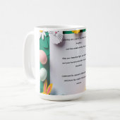 Lente Wensen en Paasvreugde Koffiemok (Voorkant links)