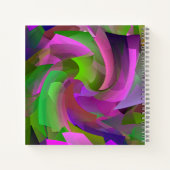 Lente wervelwind...... notitieboek (Achterkant)