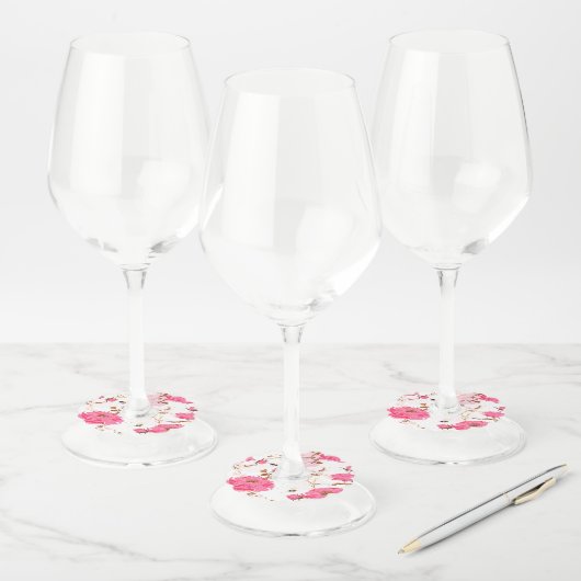 lente wijnglaslabel (Set)