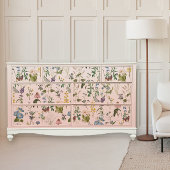 Lente Wildbloem Bloemenweide Verticale Decoupage Tissuepapier