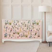 Lente Wildbloem Bloemenweide Verticale Decoupage