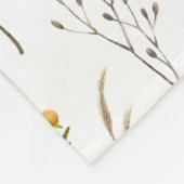 Lente Wildbloem groen weide bloem bloementuin Fleece Deken (Hoek)