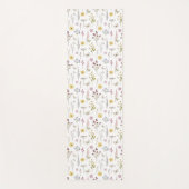 Lente Wildbloem groen weide bloem bloementuin Yogamat (Voorkant)