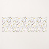 Lente Wildbloem groen weide bloem bloementuin Yogamat (Voorkant (horizontaal))