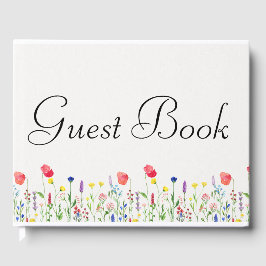 Lente Wilde Bloem Gastboek Gastenboek