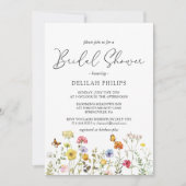 Lente wilde bloem kleurrijk botanisch Vrijgezellen Kaart (Voorkant)