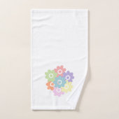 Lente wilde bloemen bad handdoek (Handdoek)