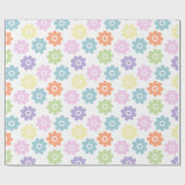 Lente wilde bloemen cadeaupapier (Vlak)