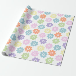 Lente wilde bloemen cadeaupapier