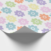Lente wilde bloemen cadeaupapier (Hoek)